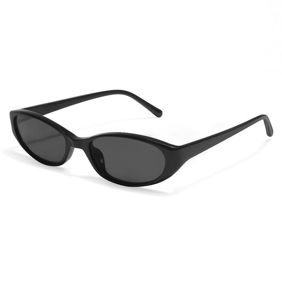 Retro Oval Sunglasses Y2K Chic Cat Eye Lightweight Minimal Sunnies main image 4